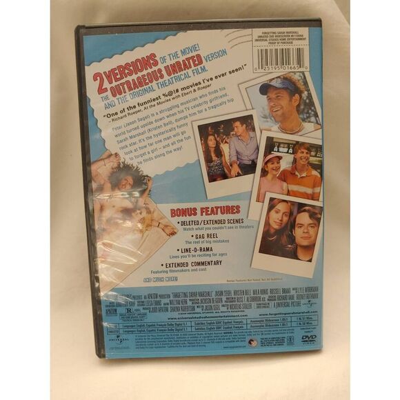 FORGETTING SARAH MARSHALL (DVD, 2008) - Picture 2 of 3